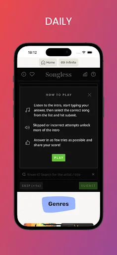 Скриншот 2 — Songless