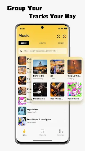 Скриншот 1 — SonicNest — Music Player