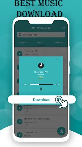 Скриншот 3 — Download latest audio songs