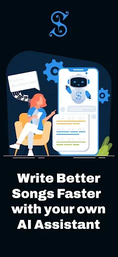 Скриншот 1 — Songwriter Pad + Lyrics AI