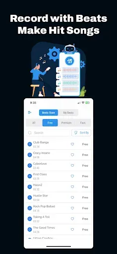 Скриншот 5 — Songwriter Pad + Lyrics AI