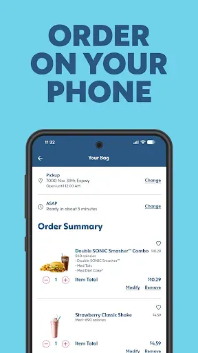 Скриншот 4 — SONIC Drive-In - Order Online
