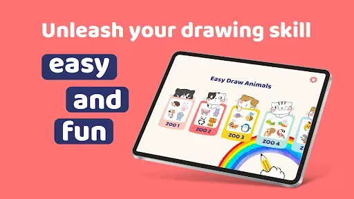 Скриншот 6 — Easy Draw Animals