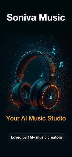 Скриншот 1 — AI Song Maker: Soniva Music