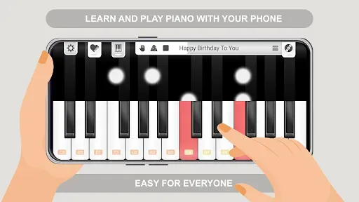 Скриншот 1 — My Piano Phone
