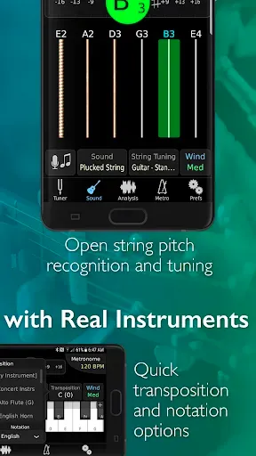 Скриншот 4 — TonalEnergy Tuner & Metronome