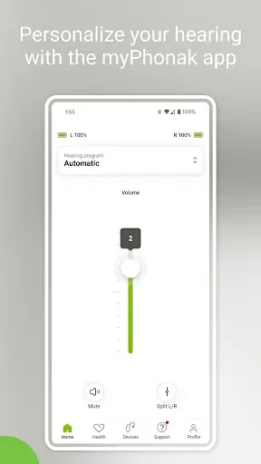 Скриншот 1 — myPhonak