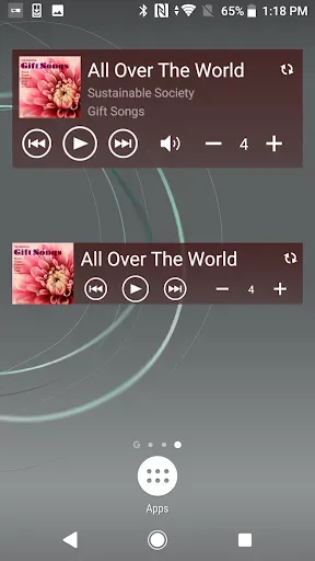 Скриншот 1 — HDD Audio Remote