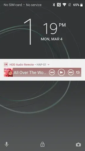 Скриншот 2 — HDD Audio Remote