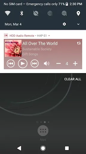 Скриншот 3 — HDD Audio Remote