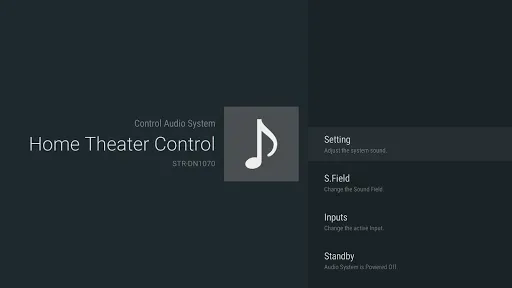 Скриншот 1 — Home Theater Control