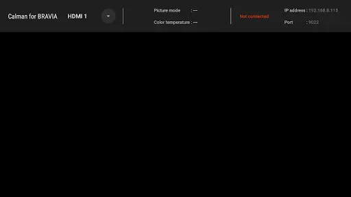 Скриншот 2 — Calman for BRAVIA
