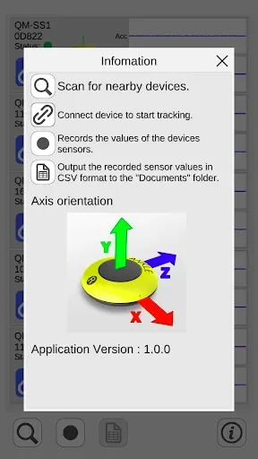 Скриншот 2 — mocopi data analyzer