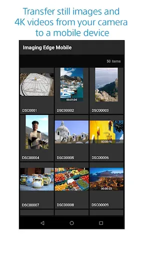 Скриншот 1 — Sony | Imaging Edge Mobile