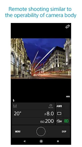 Скриншот 2 — Sony | Imaging Edge Mobile