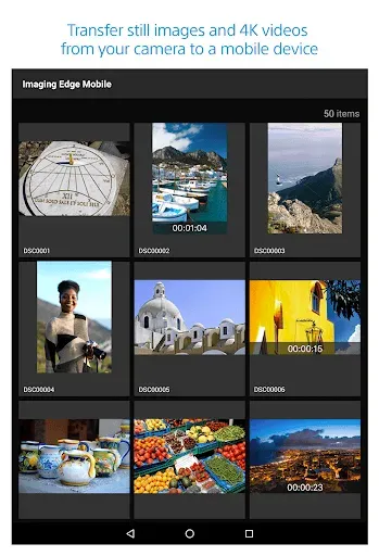 Скриншот 5 — Sony | Imaging Edge Mobile