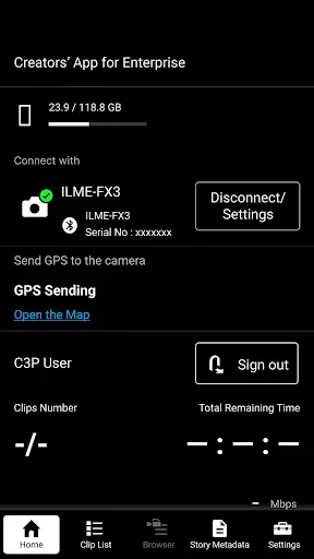 Скриншот 4 — Sony | Creators' App for ENT