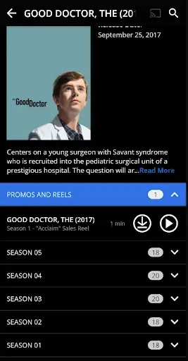 Скриншот 2 — Sony Pictures Connect