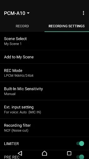 Скриншот 3 — REC Remote: Sony IC Recorder