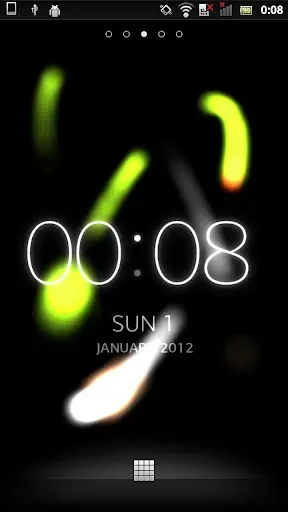 Скриншот 1 — AmbientTime Live Wallpaper