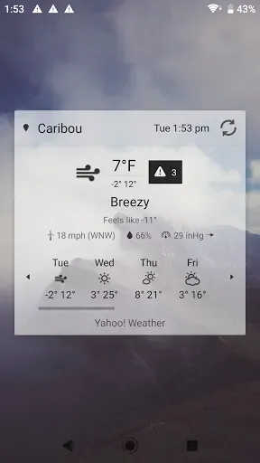 Скриншот 5 — Digital Clock Widget Xperia