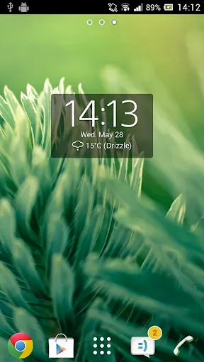 Скриншот 6 — Digital Clock Widget Xperia