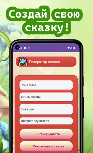 Скриншот 1 — Сборник сказок. Создай свою.