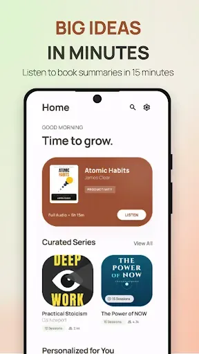 Скриншот 1 — Evolve: Learn Faster with AI