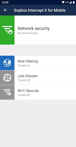 Скриншот 3 — Sophos Intercept X for Mobile