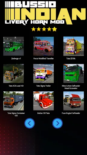 Скриншот 2 — Bussid Indian Livery Horn Mod