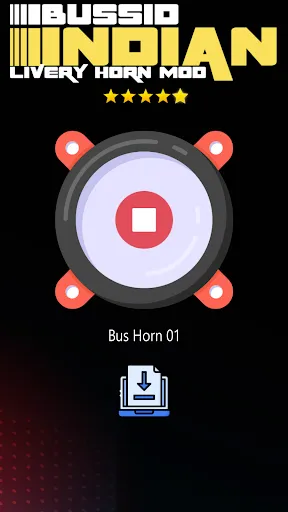Скриншот 5 — Bussid Indian Livery Horn Mod