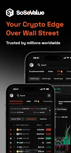 Скриншот 1 — SoSoValue: Crypto Tracker