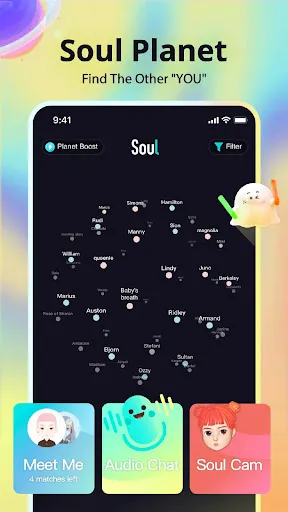 Скриншот 1 — Soul-Chat, Match, Party