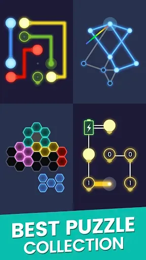 Скриншот 2 — Color Glow : Puzzle Collection