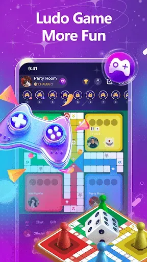 Скриншот 4 — 4Party: Voice Chat & Friends