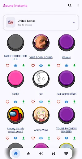 Скриншот 1 — Sound Instants: Soundboards