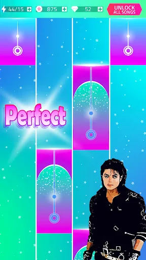 Скриншот 2 — Michael Jackson - Piano Game