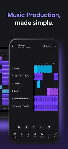 Скриншот 2 — Soundtrap: Music Making Studio