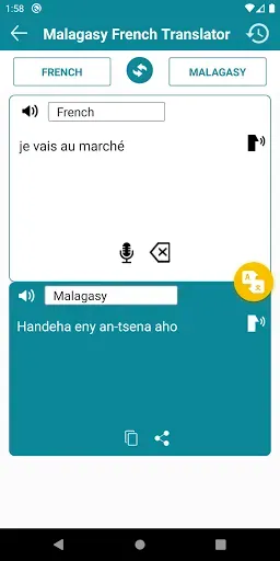 Скриншот 3 — Malagasy French Translator
