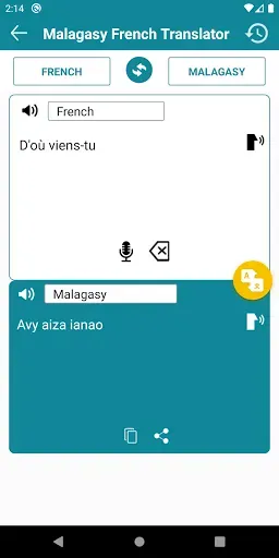 Скриншот 5 — Malagasy French Translator