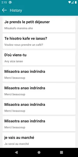 Скриншот 6 — Malagasy French Translator