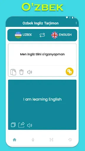Скриншот 1 — O'zbek Ingliz Tarjimon