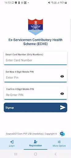 Скриншот 3 — ECHS Beneficiaries App