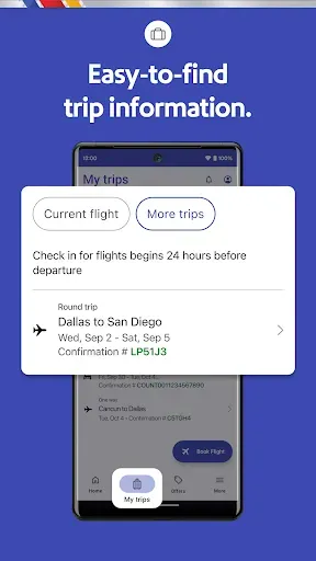 Скриншот 6 — Southwest Airlines: Travel App
