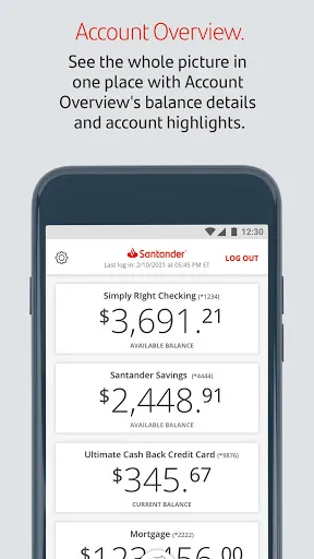 Скриншот 2 — Santander Bank US