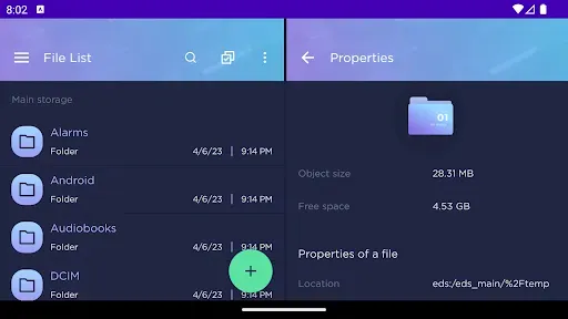 Скриншот 5 — EDS NG: Encrypted File Vault