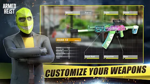 Скриншот 8 — Armed Heist: Shooting games