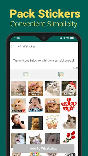 Скриншот 3 — What Sticker Maker For WA