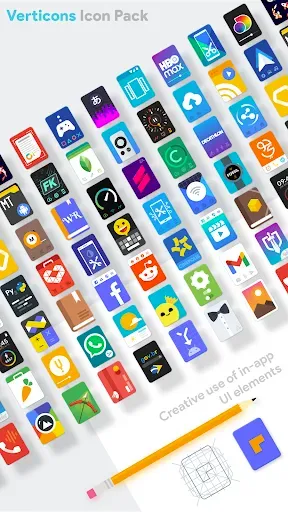 Скриншот 3 — Verticons Icon Pack