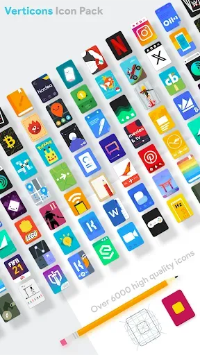 Скриншот 4 — Verticons Icon Pack